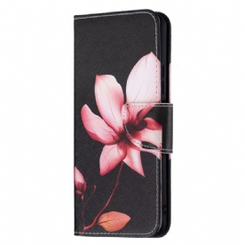 Folio-hoesje voor Xiaomi Mi 11 Lite 5G NE / Mi 11 Lite 4G / 5G Roze Bloem
