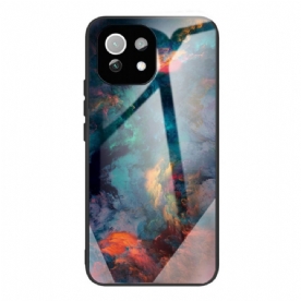 Hoesje voor Xiaomi Mi 11 Lite 5G NE / Mi 11 Lite 4G / 5G Hemel Gehard Glas