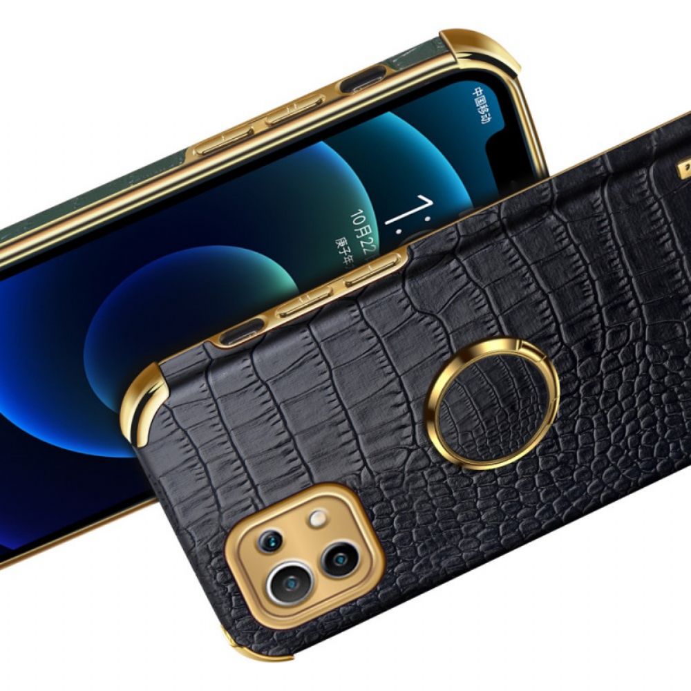 Hoesje voor Xiaomi Mi 11 Lite 5G NE / Mi 11 Lite 4G / 5G Krokodillenleereffect