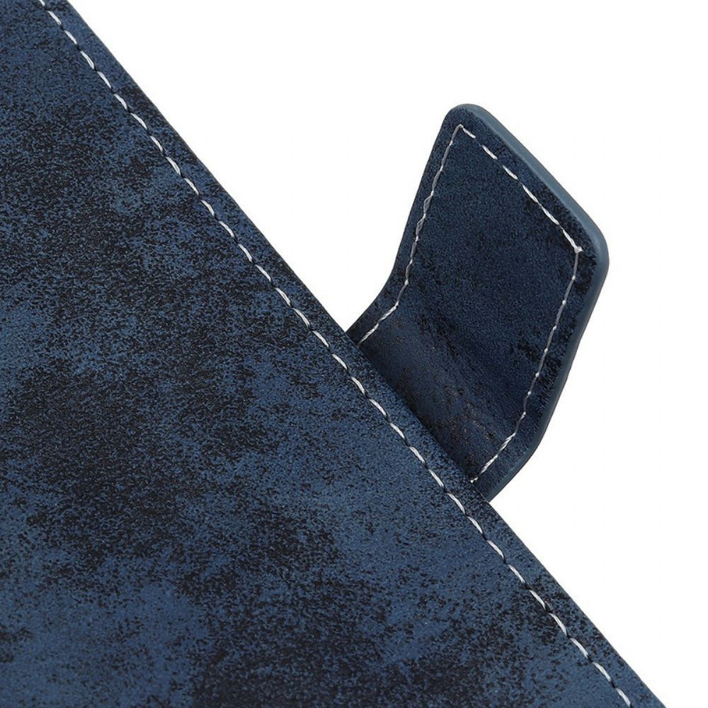 Leren Hoesje voor Alcatel 1B (2020) Vintage Kunstleer
