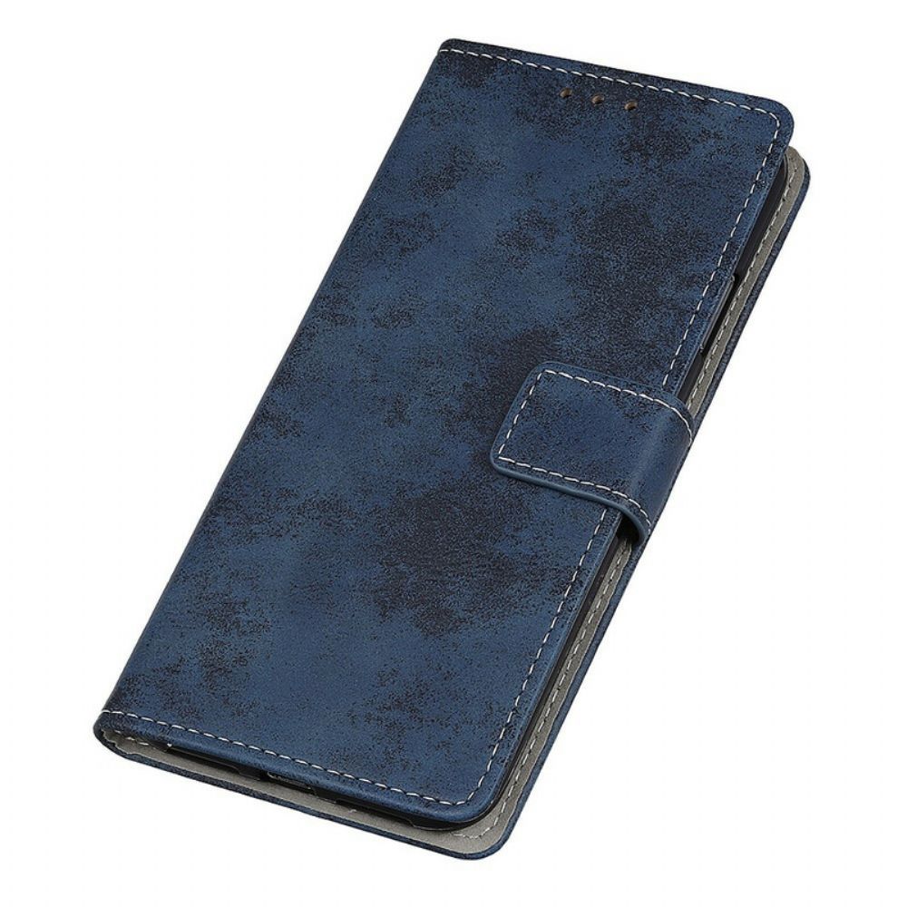 Leren Hoesje voor Alcatel 1B (2020) Vintage Kunstleer