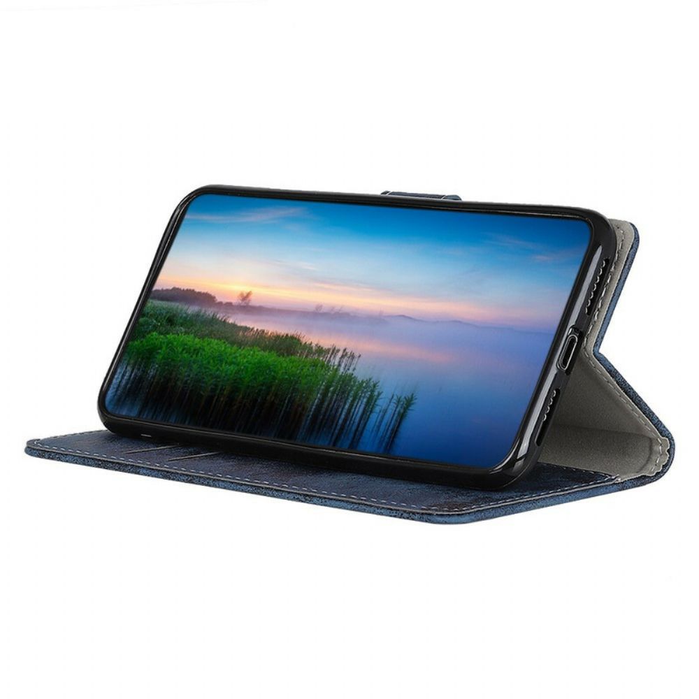 Leren Hoesje voor Alcatel 1B (2020) Vintage Kunstleer