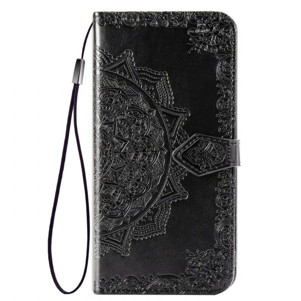 Folio-hoesje voor Xiaomi Redmi 8A Mandala Van Middelbare Leeftijd