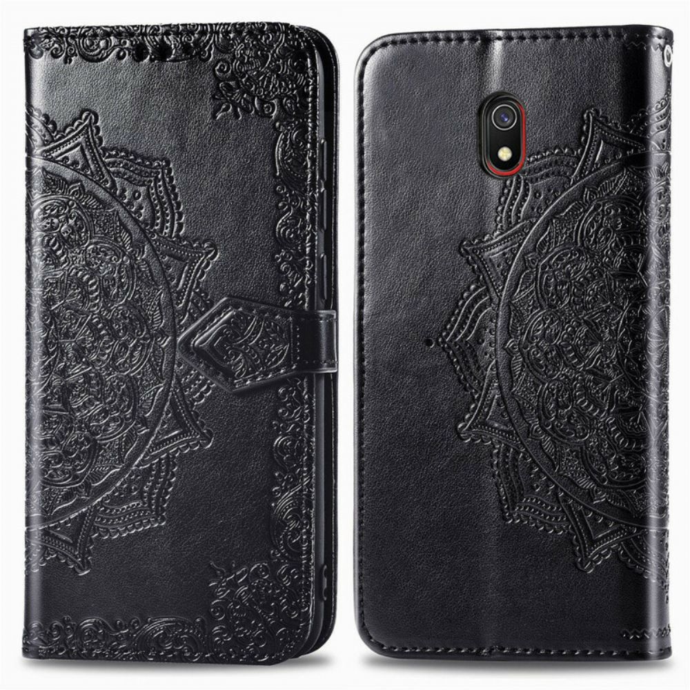 Folio-hoesje voor Xiaomi Redmi 8A Mandala Van Middelbare Leeftijd