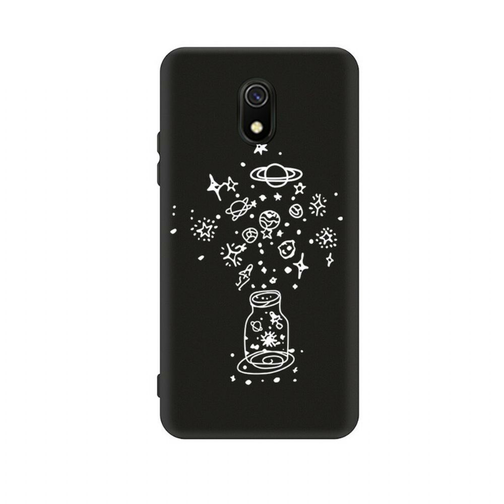Hoesje voor Xiaomi Redmi 8A Flexibele Siliconen Graphics