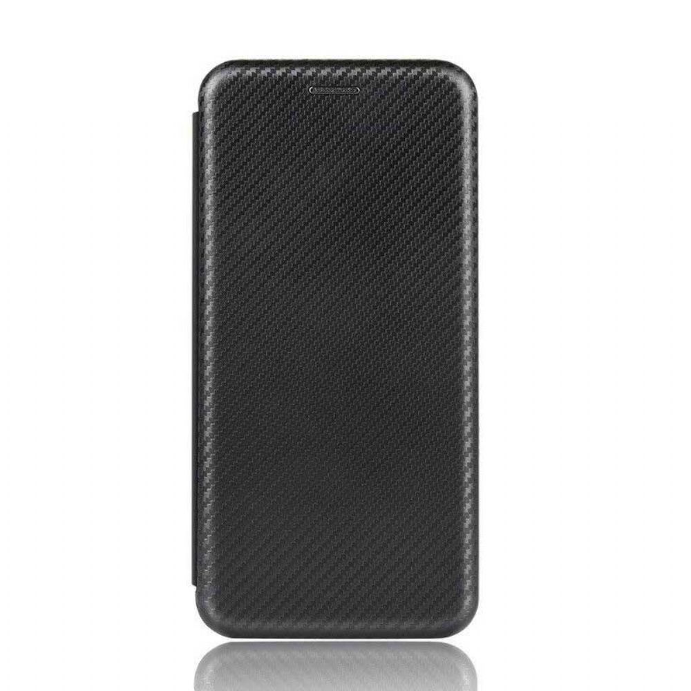 Bescherming Hoesje voor Oppo A53 / A53s Folio-hoesje Silicone Gekleurde Koolstofvezel