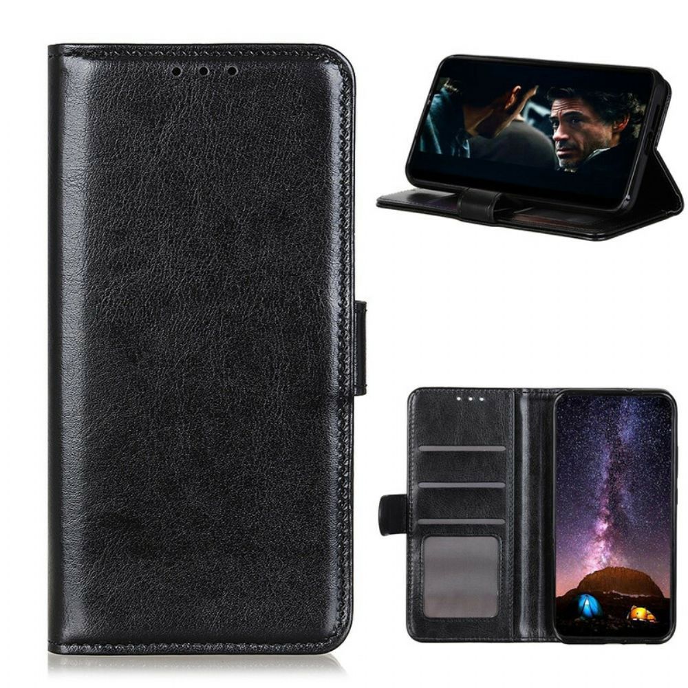 Leren Hoesje voor Oppo A53 / A53s Finesse Kunstleer