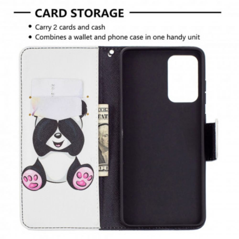 Flip Case voor Samsung Galaxy A72 4G / 5G Pandaplezier