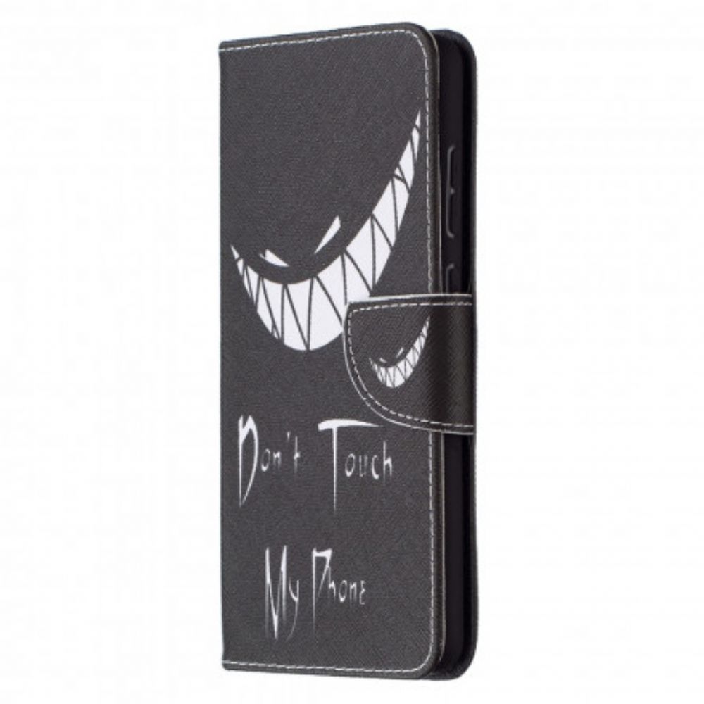 Folio-hoesje voor Samsung Galaxy A72 4G / 5G Duivelstelefoon