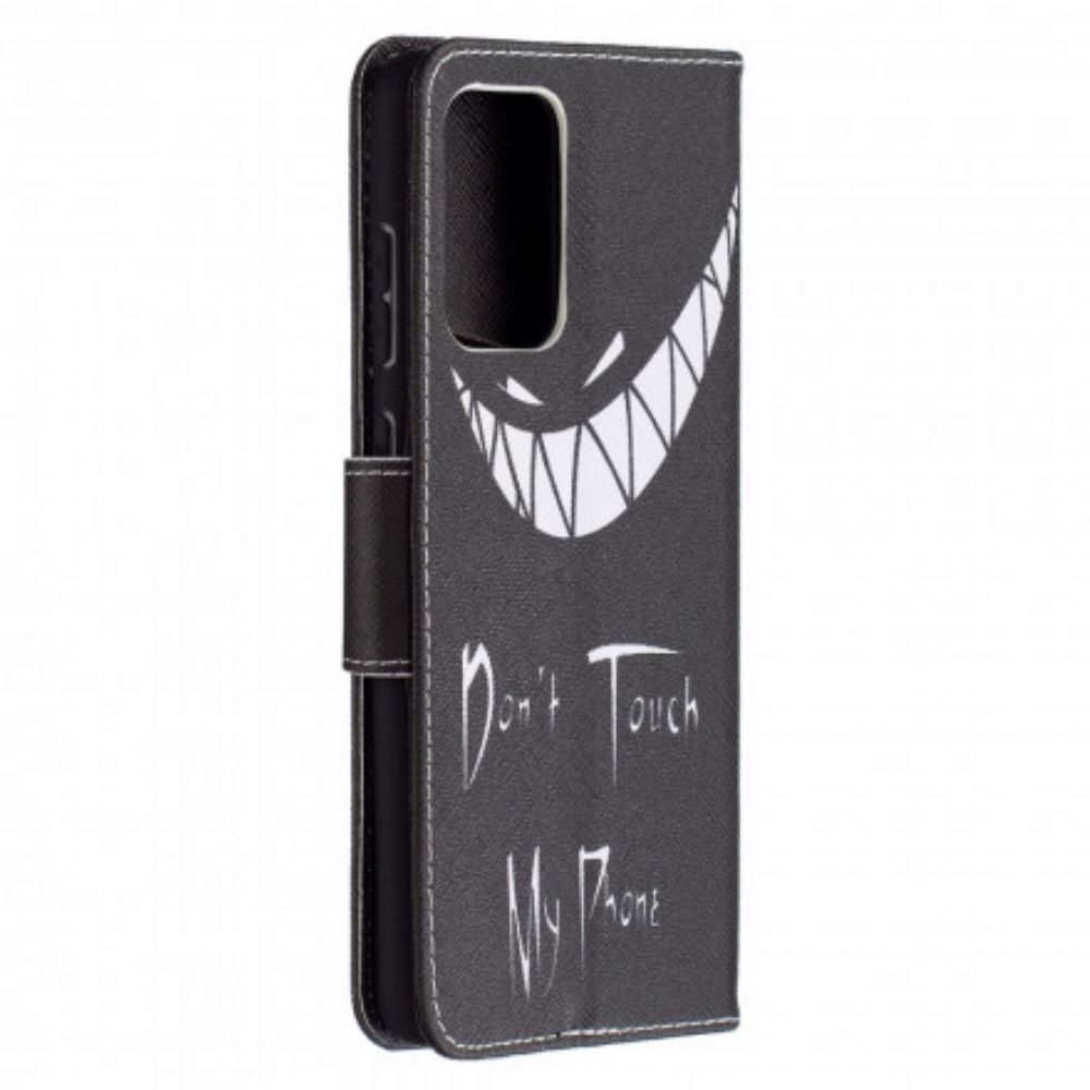 Folio-hoesje voor Samsung Galaxy A72 4G / 5G Duivelstelefoon