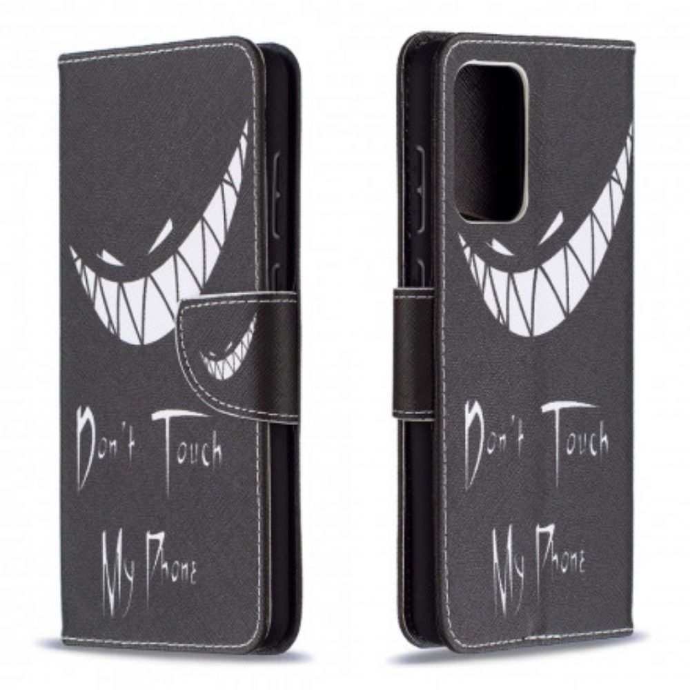 Folio-hoesje voor Samsung Galaxy A72 4G / 5G Duivelstelefoon