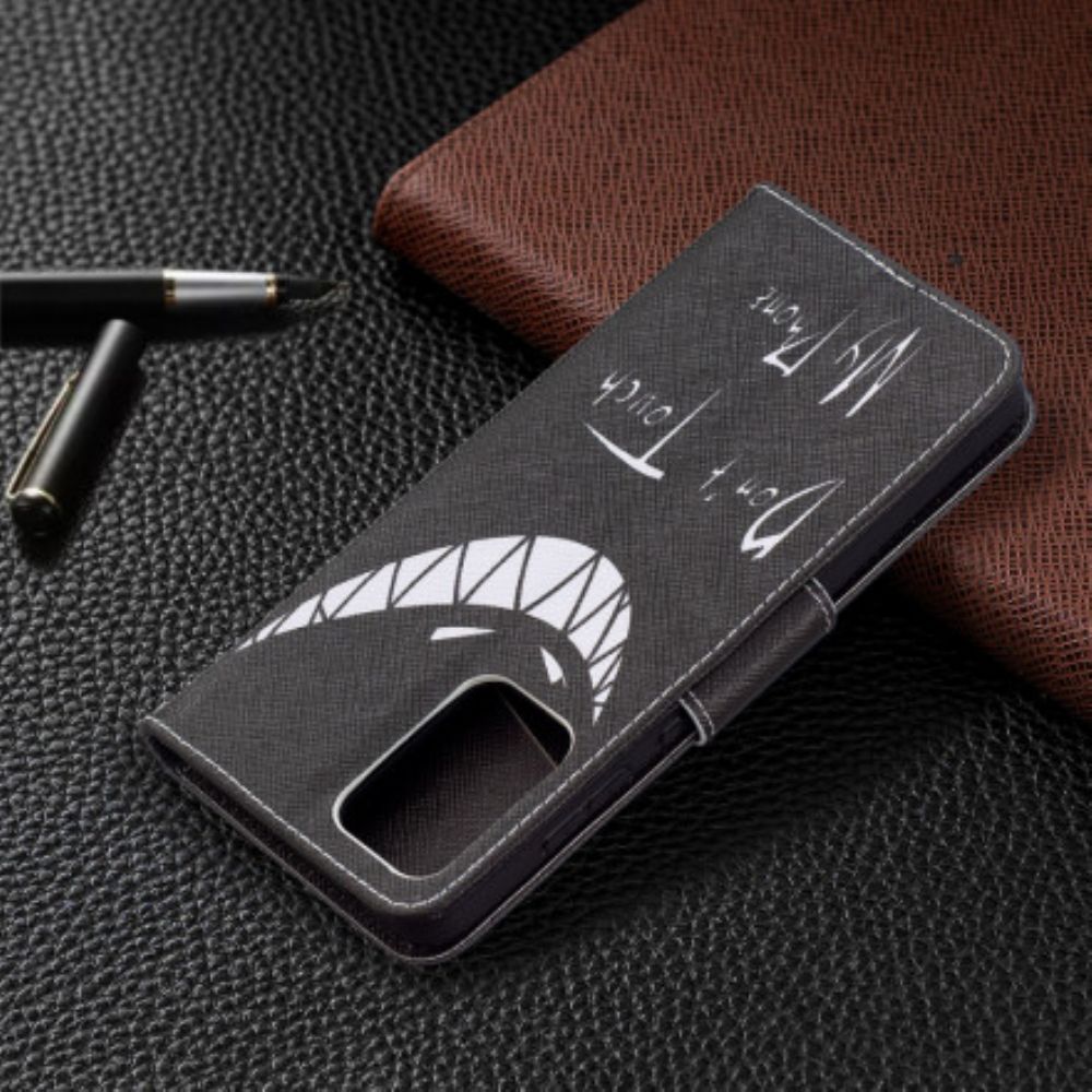 Folio-hoesje voor Samsung Galaxy A72 4G / 5G Duivelstelefoon