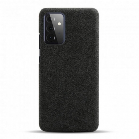 Hoesje voor Samsung Galaxy A72 4G / 5G Ksq Doek Textuur