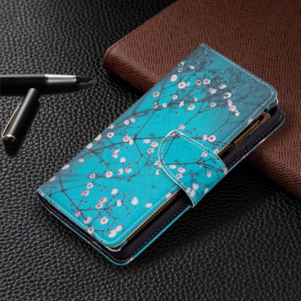 Leren Hoesje voor Samsung Galaxy A72 4G / 5G Zip Boomzak