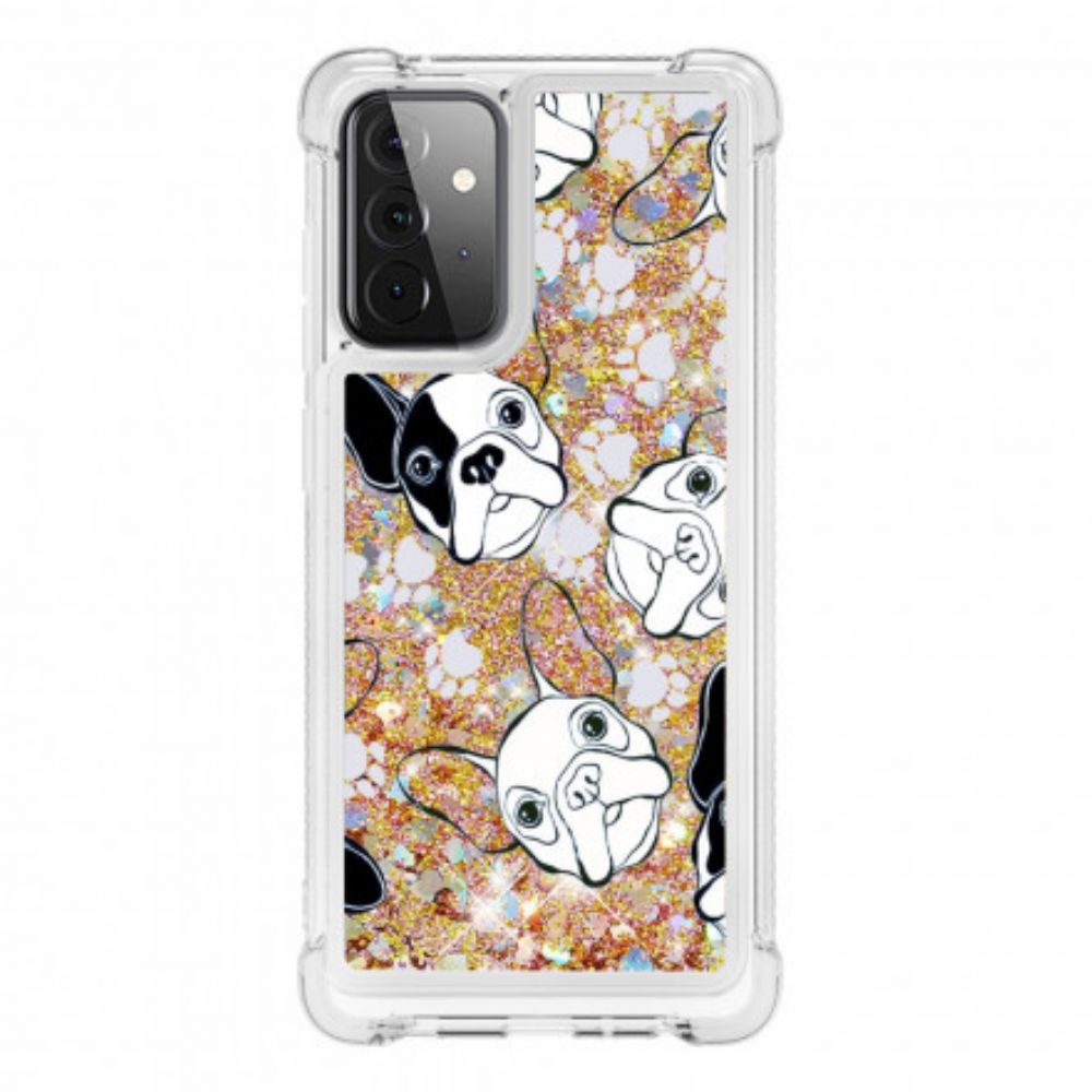 Telefoonhoesje voor Samsung Galaxy A72 4G / 5G Meneer Glitterhond