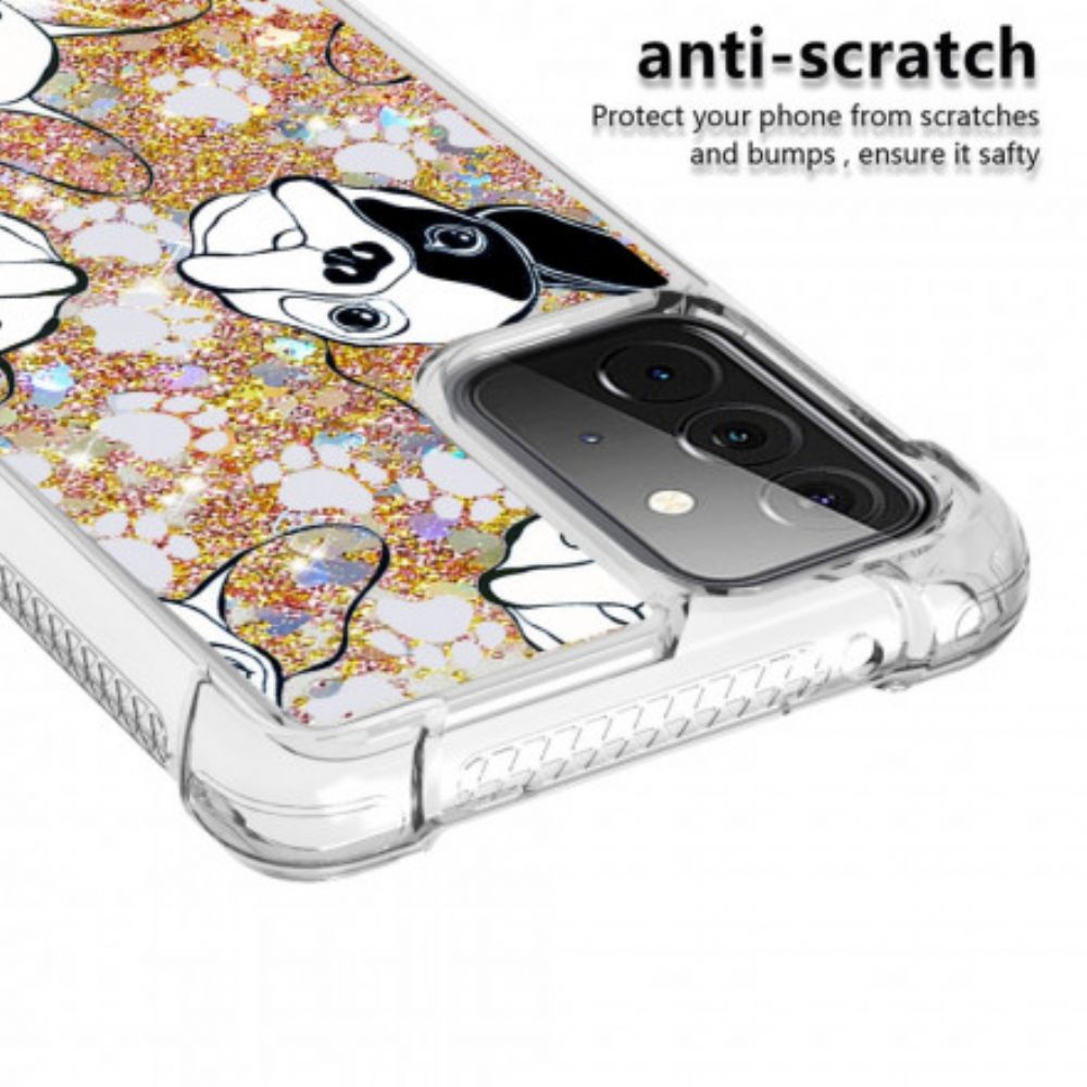 Telefoonhoesje voor Samsung Galaxy A72 4G / 5G Meneer Glitterhond