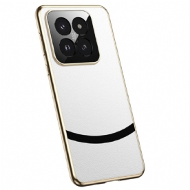 Cover Hoesje Xiaomi 14 Pro Telefoonhoesje Gegalvaniseerd Frame