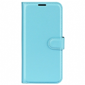 Folio-hoesje Xiaomi 14 Pro Telefoonhoesje Klassiek Litchi Kunstleer