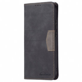 Bescherming Hoesje voor Samsung Galaxy M53 5G Folio-hoesje Binfen-kleur