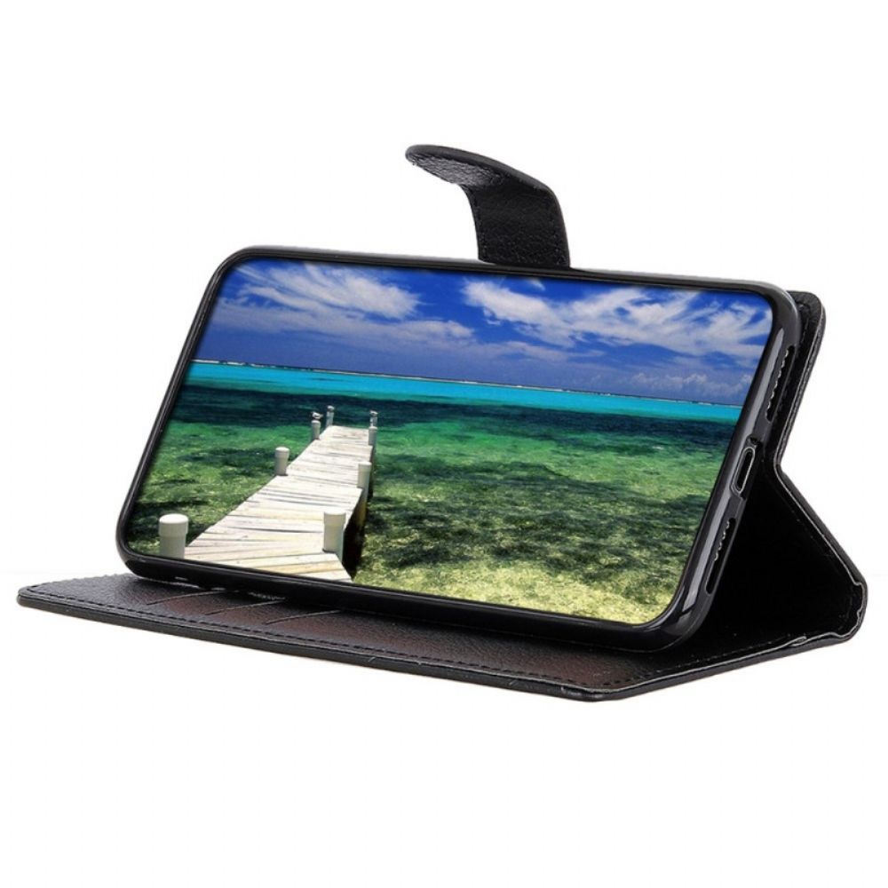 Flip Case voor Samsung Galaxy M53 5G Traditioneel Kunstleer