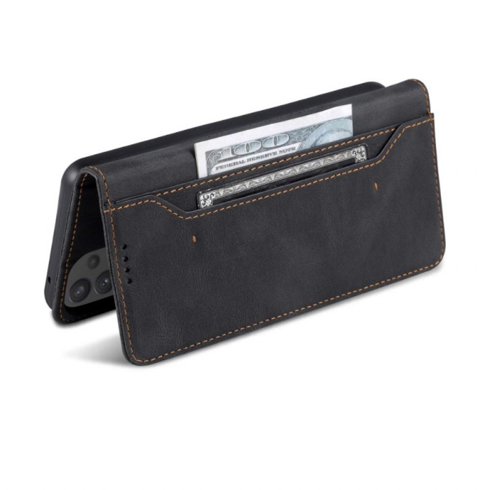 Folio-hoesje voor Samsung Galaxy M53 5G Azns-naden