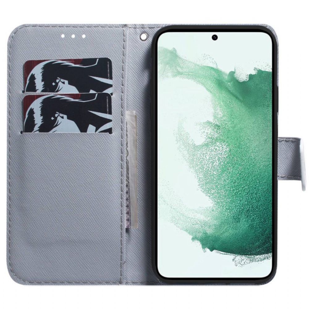 Folio-hoesje voor Samsung Galaxy M53 5G Bloeiende Takken