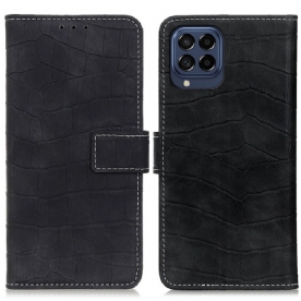 Folio-hoesje voor Samsung Galaxy M53 5G Krokodillenkracht
