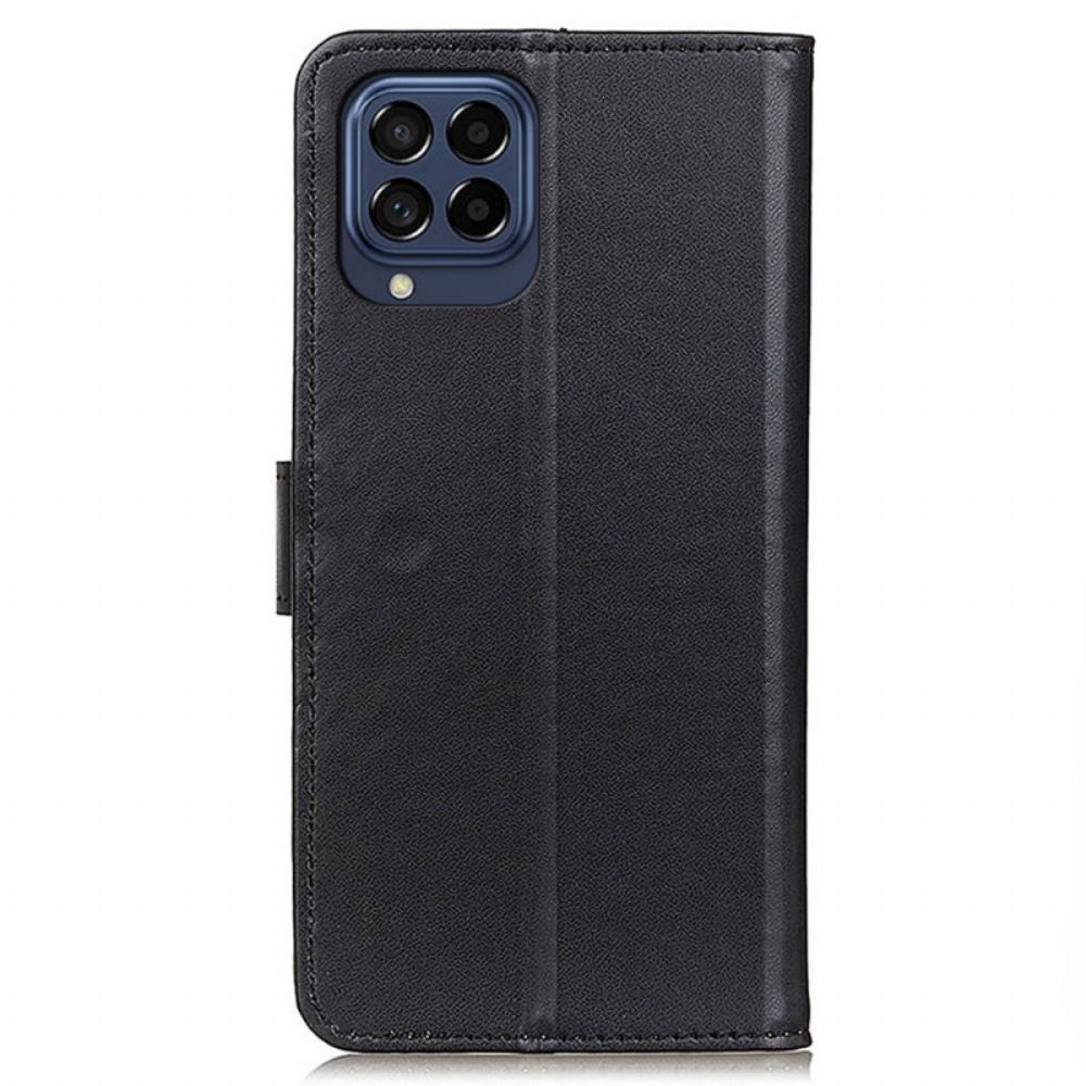 Folio-hoesje voor Samsung Galaxy M53 5G Leerstijl
