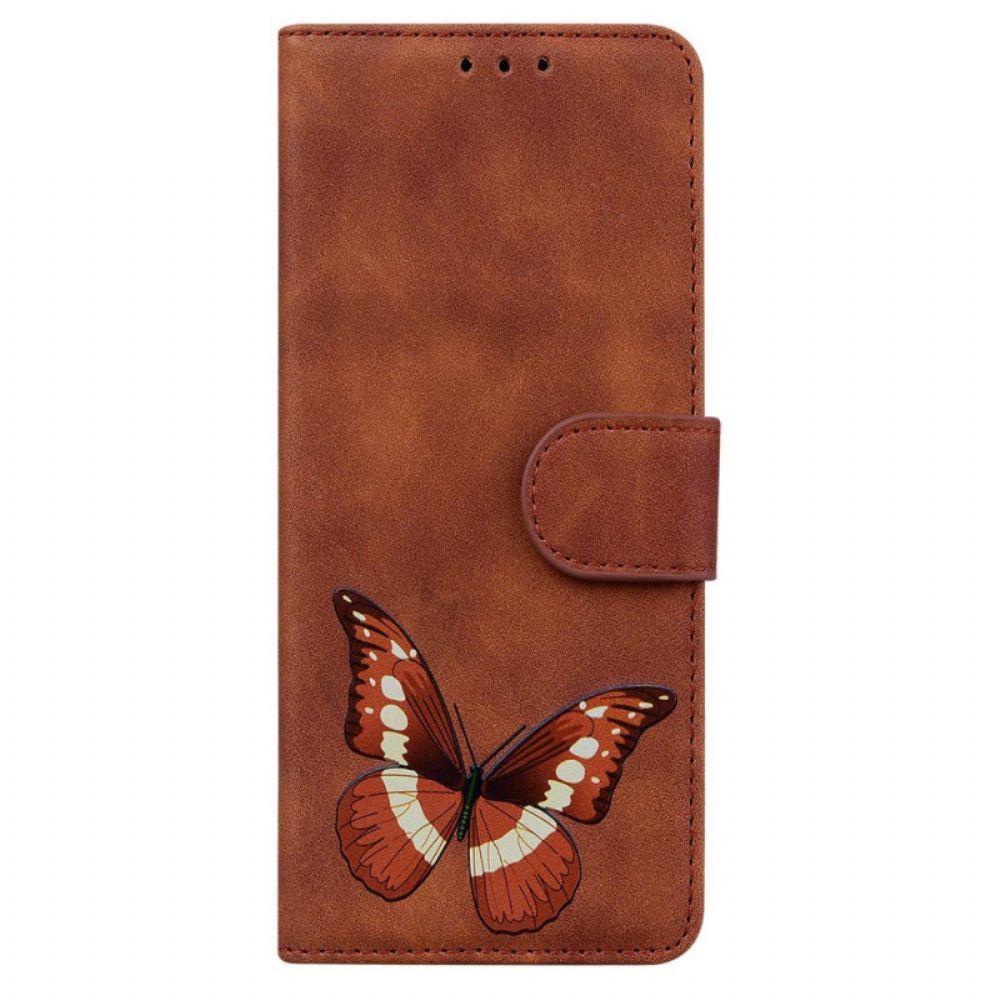 Folio-hoesje voor Samsung Galaxy M53 5G Vlinder