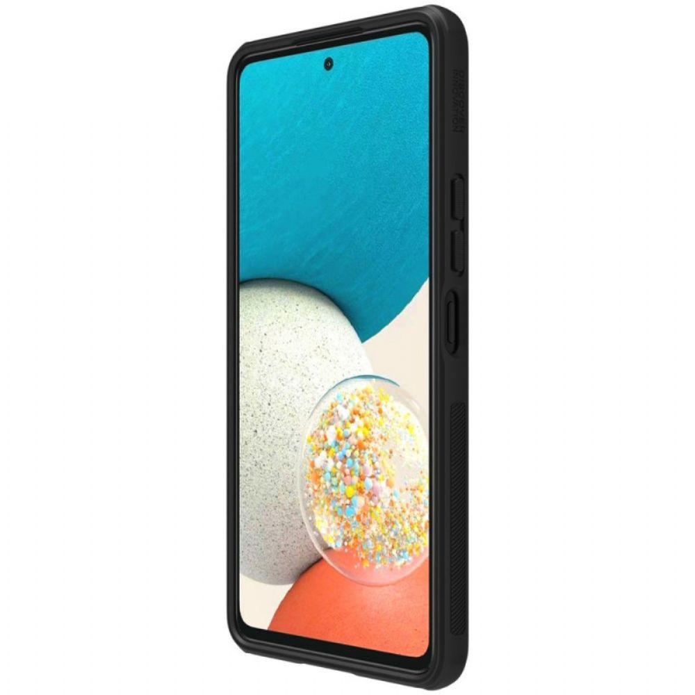 Hoesje voor Samsung Galaxy M53 5G Berijpt Schild Nillkin
