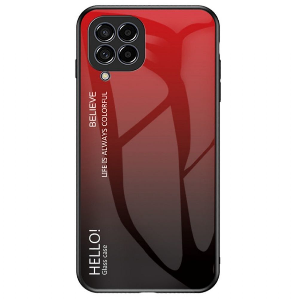 Hoesje voor Samsung Galaxy M53 5G Hallo Gehard Glas
