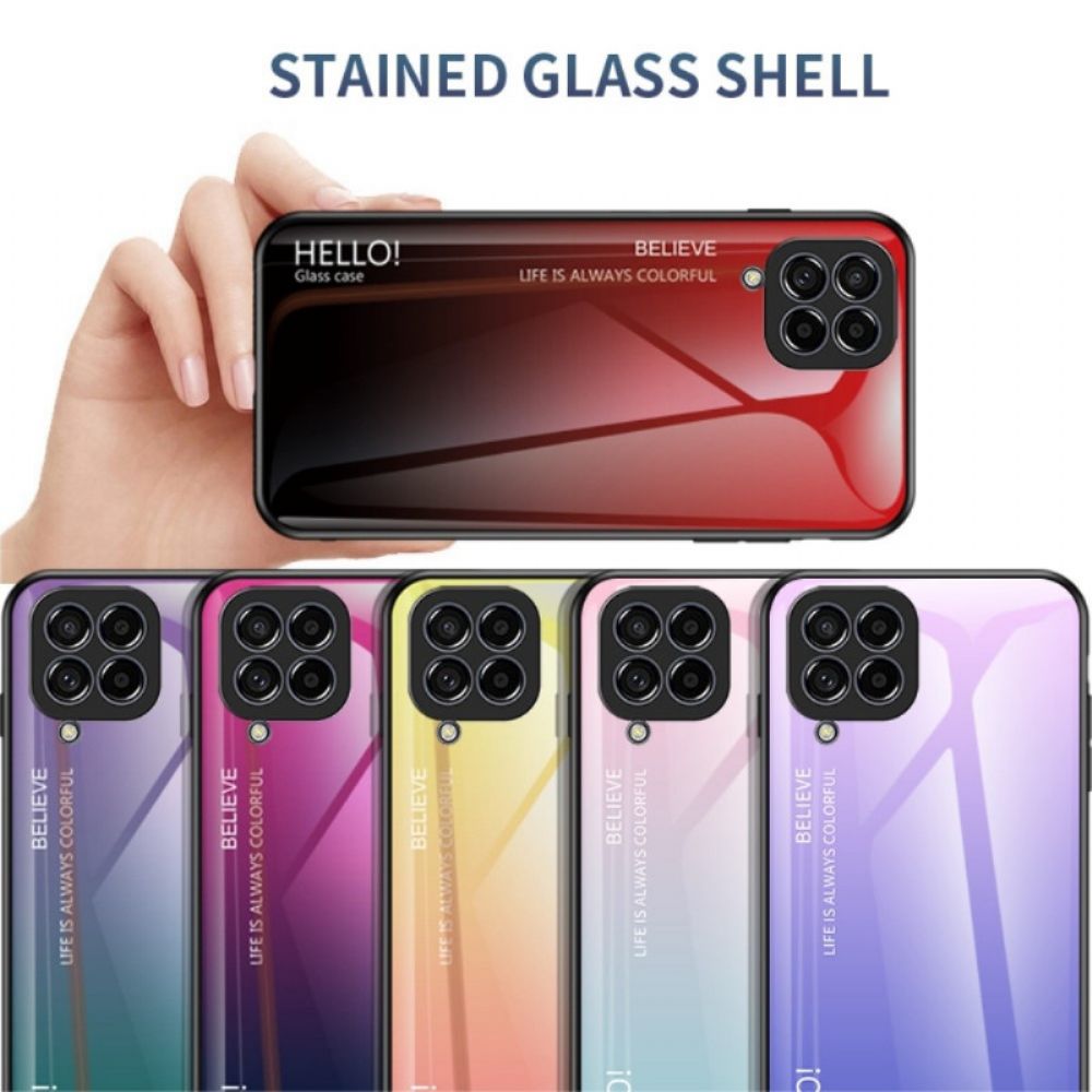 Hoesje voor Samsung Galaxy M53 5G Hallo Gehard Glas