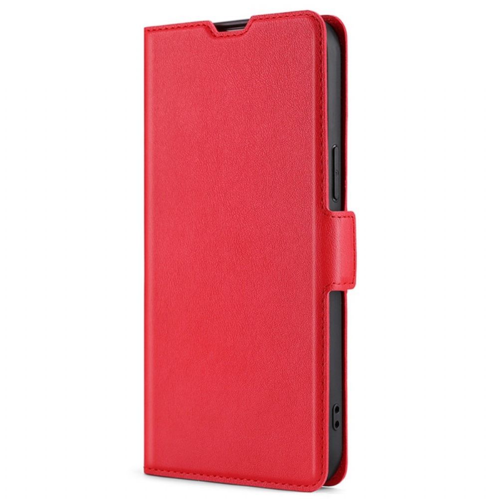 Leren Hoesje voor Samsung Galaxy M53 5G Ultra Fijn