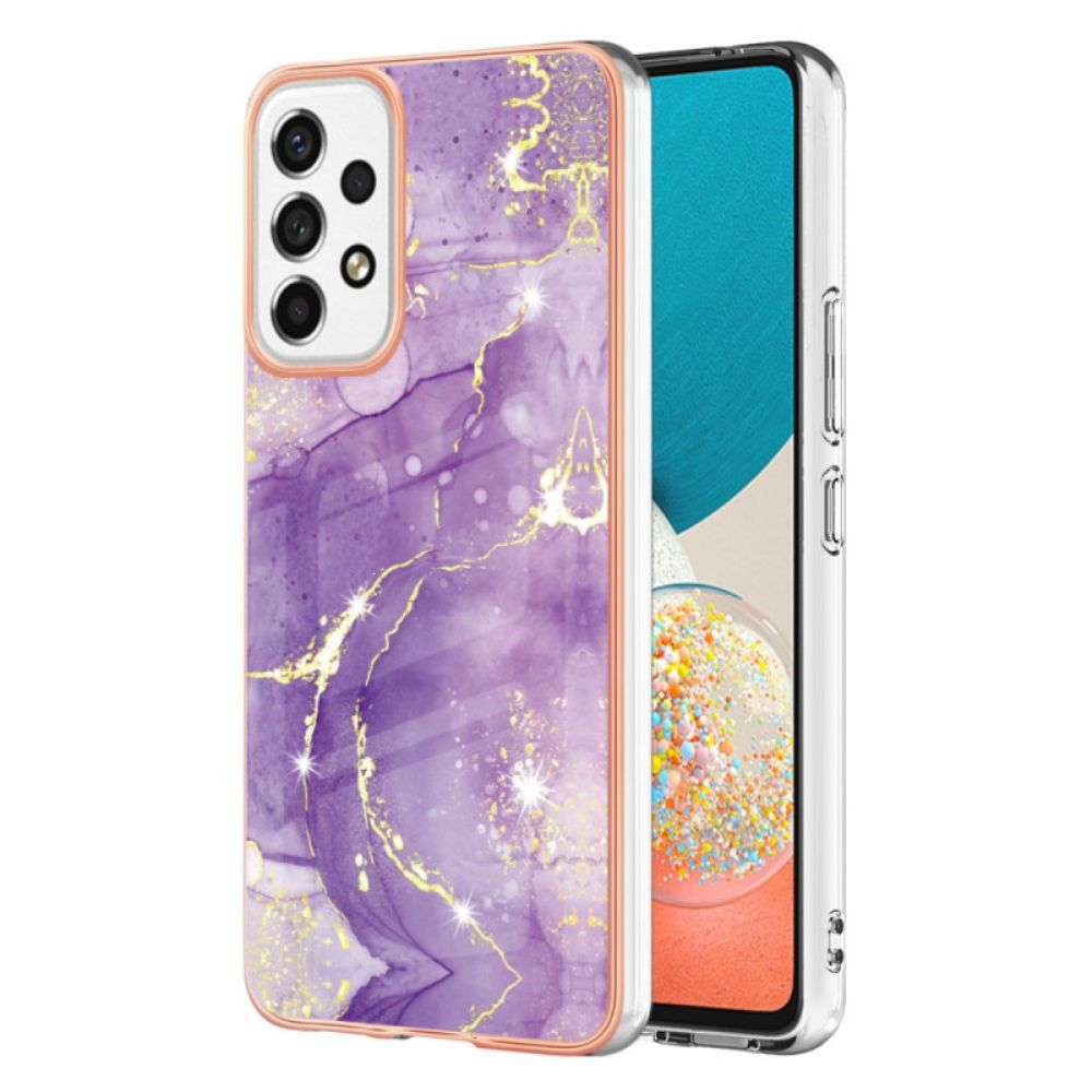 Telefoonhoesje voor Samsung Galaxy M53 5G Marmer