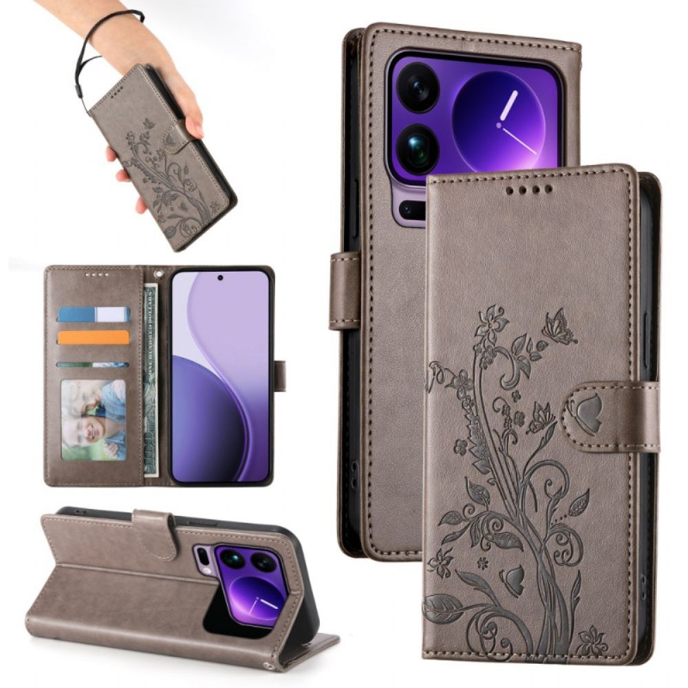 Bescherming Hoesje Xiaomi 17 Pro Max Fleurettes