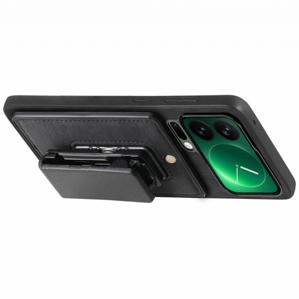 Case Hoesje Xiaomi 17 Pro Max Telefoonhoesje Riemclip En Geïntegreerde Standaard