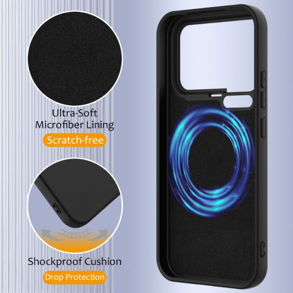 Case Hoesje Xiaomi 17 Pro Max Telefoonhoesje Siliconen Magnetisch En Draagkoord
