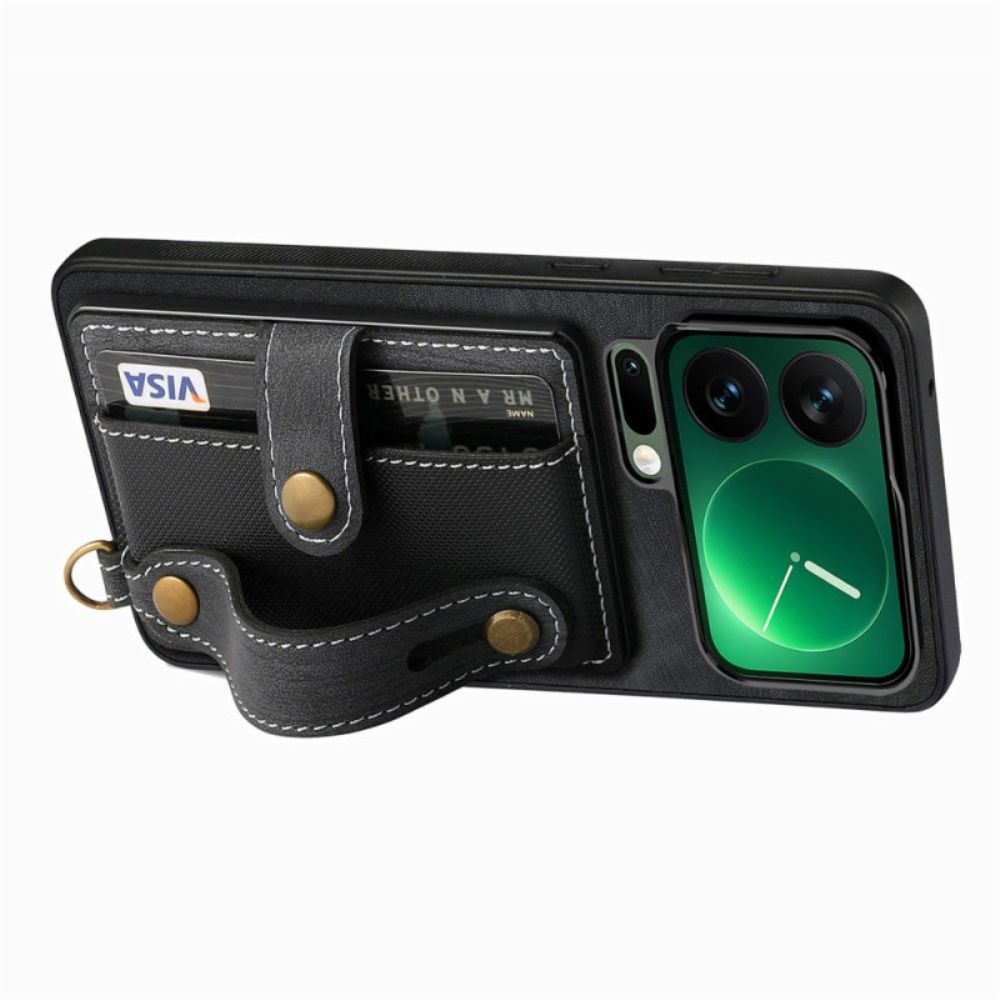 Cover Hoesje Xiaomi 17 Pro Max Telefoonhoesje Kaarthouder En Standaard