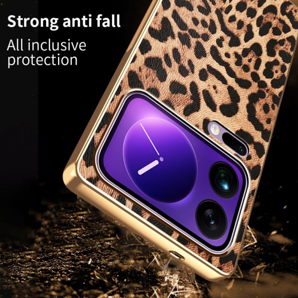 Cover Hoesje Xiaomi 17 Pro Max Telefoonhoesje Luipaardprint