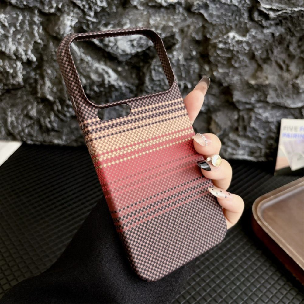 Cover Hoesje Xiaomi 17 Pro Max Telefoonhoesje Ontwerp Met Koolstofvezelstructuur