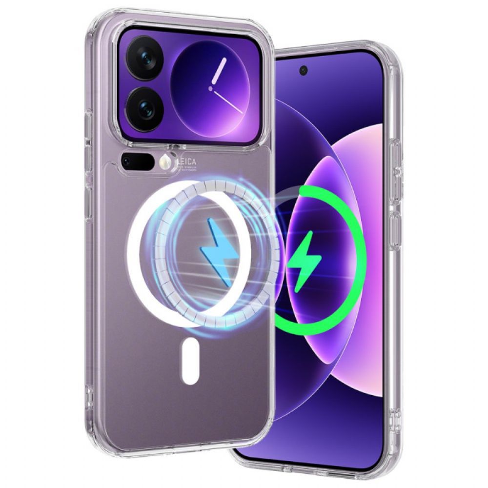 Cover Hoesje Xiaomi 17 Pro Max Telefoonhoesje Transparant Magnetisch