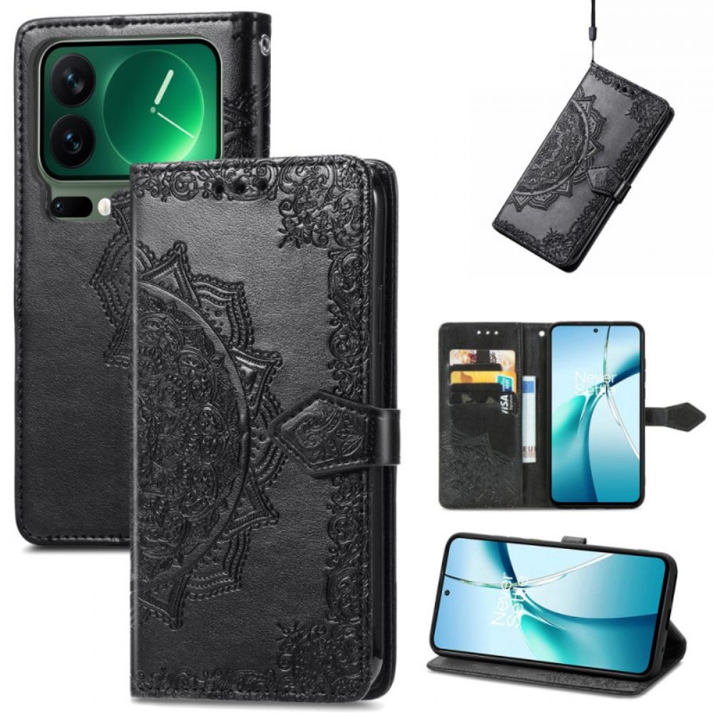 Flip Case Leren Xiaomi 17 Pro Max Barok Mandala