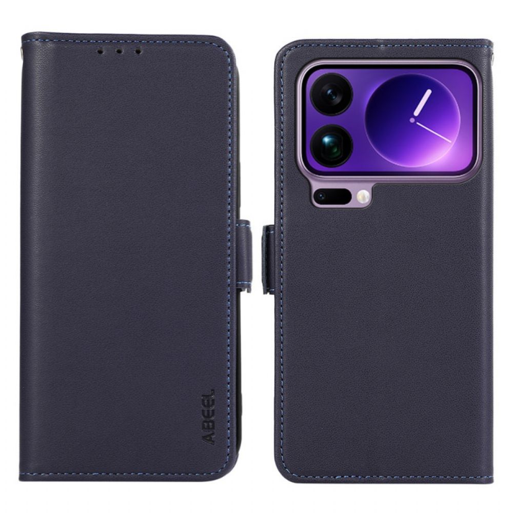 Flip Case Leren Xiaomi 17 Pro Max Rfid-portemonnee