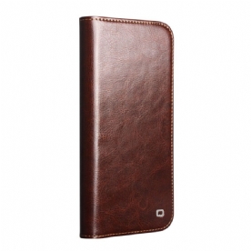 Folio-hoesje Voor Xiaomi 17 Pro Max Echt Leer Van Qialino