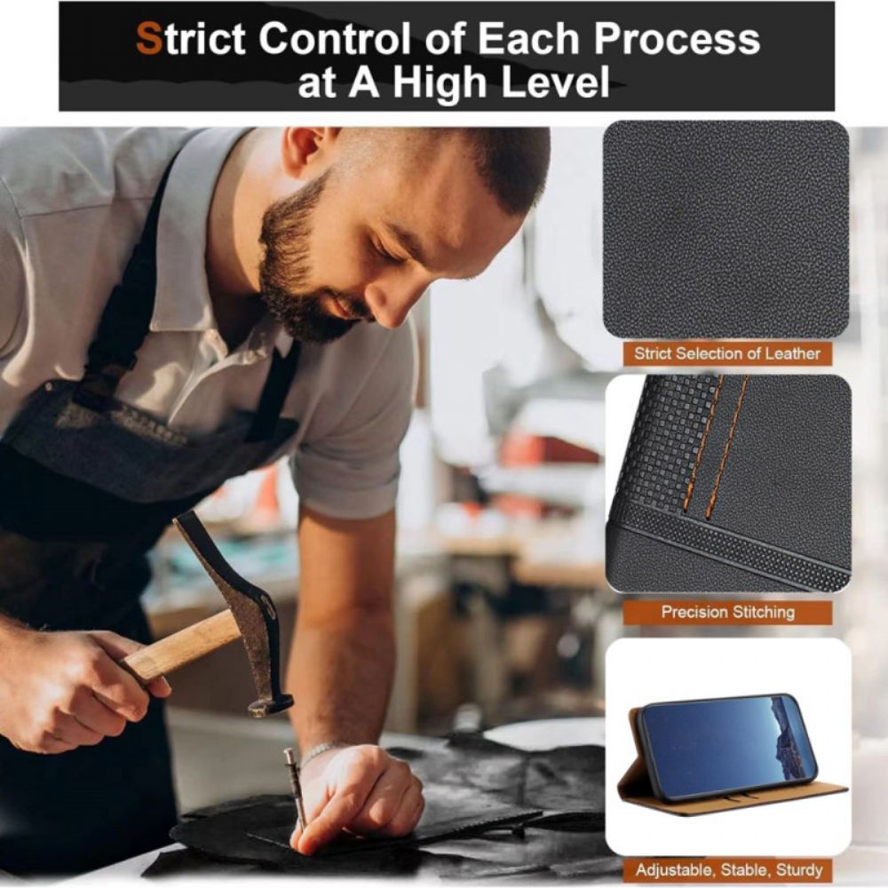 Folio-hoesje Voor Xiaomi 17 Pro Max Stiksels