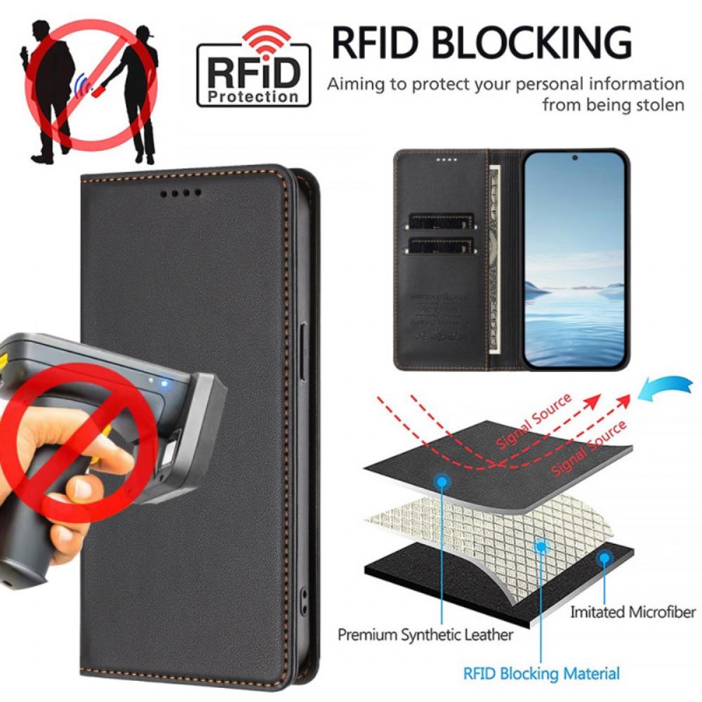 Folio-hoesje Xiaomi 17 Pro Max Magnetische Sluiting En Rfid-bescherming