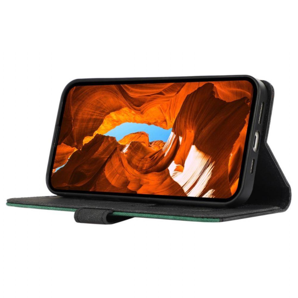 Folio-hoesje Xiaomi 17 Pro Max Telefoonhoesje Abeel Tweekleurig