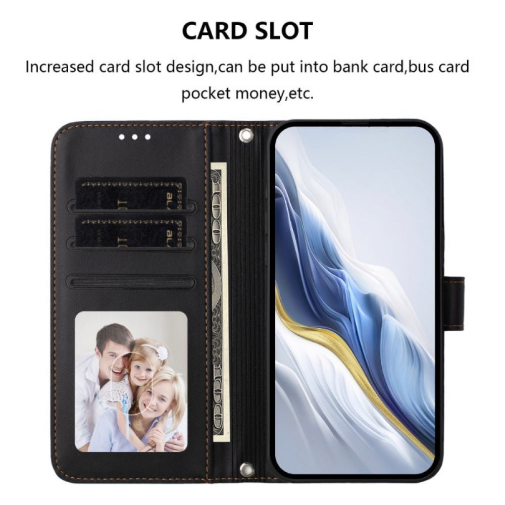 Folio-hoesje Xiaomi 17 Pro Max Telefoonhoesje Effen Lederlook