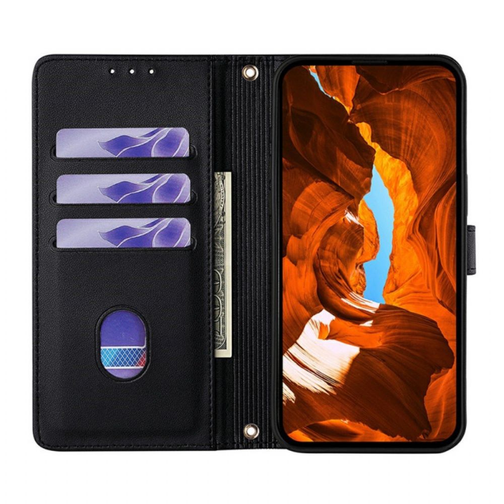 Folio-hoesje Xiaomi 17 Pro Max Telefoonhoesje Metalen Gesp