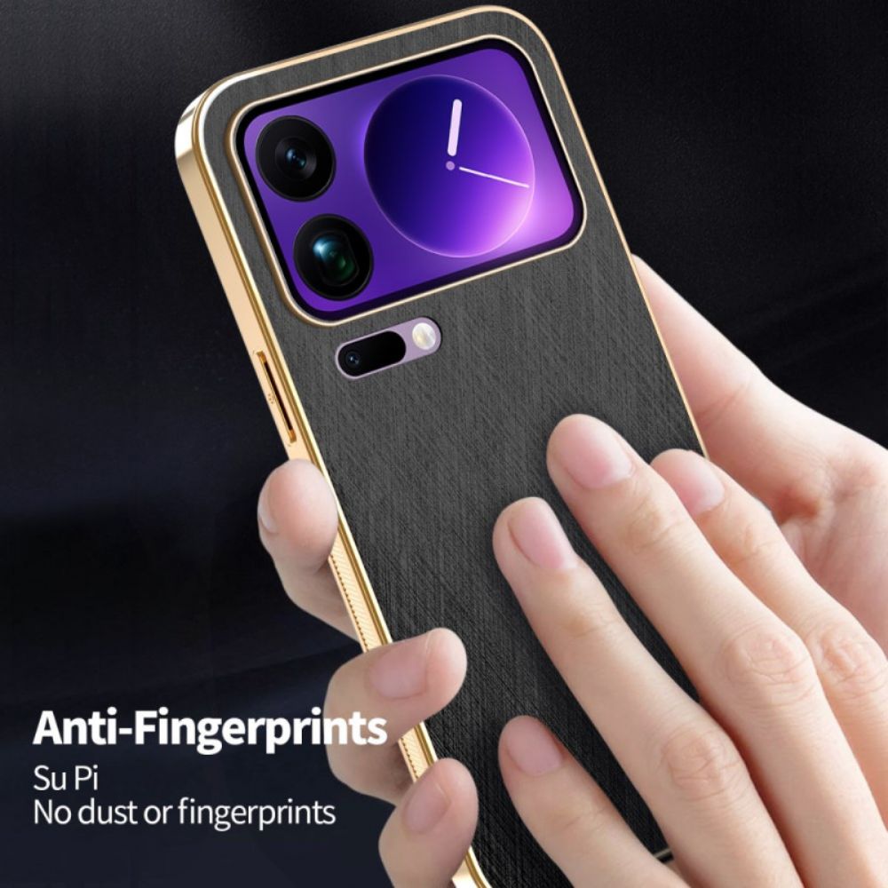 Hoesje Xiaomi 17 Pro Max Azns Leerlook Bescherming Hoesje